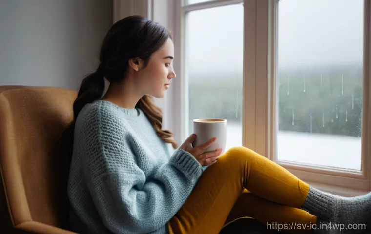 언플러그드 시간 관리와 창의성 증진 - **Prompt 1:** A serene indoor scene featuring a young woman (18-25 years old) comfortably seated on ...